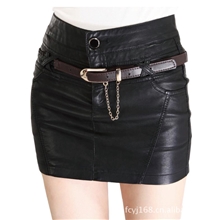 2013秋冬新款欧美时尚高档PU皮短裙春秋皮裙子性感包臀半身裙批发