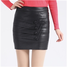 2013秋冬新款包臀裙PU皮短裙显瘦气质半身裙职业裙子女装中裙大码