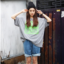 【秋之白华】2013夏森女系男朋友风宽松超显瘦百搭牛仔中裤