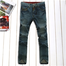 2013热销韩版男装新款牛仔裤韩版修身直筒牛仔长裤T0818