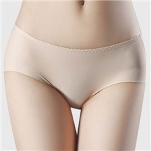 【爆品热卖】批发夏日莲女式冰丝一片式无痕三角内裤31031