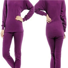 供应8818全棉圆领棉毛衫秋衣裤温州女士薄保暖内衣厂家批发