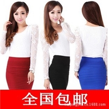 天天特批韩版时尚大码百褶裙包臀裙A字半身裙短裙女特价批发