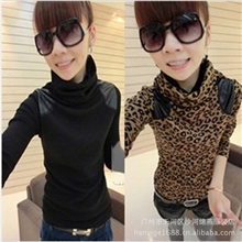 秋冬装新品韩版女装长袖T恤高领加厚修身保暖打底衫t恤女