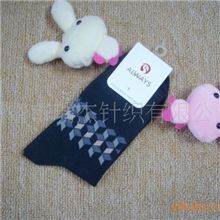 批发144针外贸出口手工缝头纯棉冬男士休闲绅士袜混批