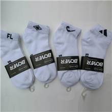 厂家优质供应外贸白色短袜高档吸汗运动袜外贸原单袜子批发