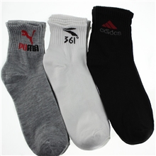 厂家直销大电脑男运动袜子袜子批发男士运动袜子地摊袜子wazi