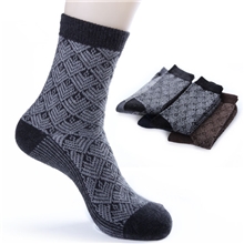 2013新款男士羊毛袜双针双路直角款兔羊毛袜加厚保暖男袜批发