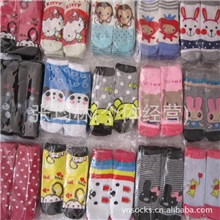 批发供应卡通袜直板卡通袜卡通女袜短款直板卡通袜
