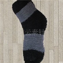 精品男士半边绒地板袜睡眠袜