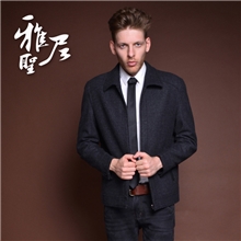 【原创设计】呢大衣中老年常熟厂家休闲服呢大衣夹克外套13911