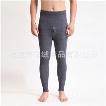 批发男士中厚保暖羊绒裤羊毛裤打底裤批发中厚毛裤批发