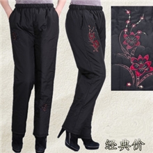 中老年棉裤女装妈妈装棉裤中年棉衣女裤老年人