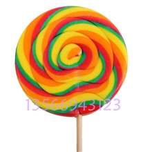 80克金稻谷五彩波板糖功夫糖超大棒棒糖果批发