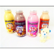 整箱批发台湾进口Q熊出没牛奶