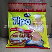 越南休闲食品TIPO白巧克力面包干300克（奶油面包干）*一箱10袋