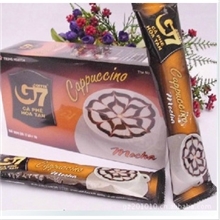 越南中原G7卡布奇诺速溶泡沫咖啡摩卡口味（12条）216克*6盒一条