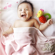青岛婴儿毯抱毯婴儿裹被摇粒绒毯子外贸毛毯婴儿毛毯
