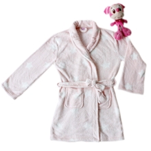 外贸女孩宝宝儿童超柔系列加厚珊瑚绒家居服浴袍睡袍睡衣汗蒸服