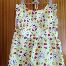 厂家直销桃绒公主裙罩衣婴儿罩衣儿童罩衣