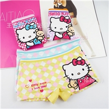 hellokitty儿童内裤全棉小孩内裤女童平角裤纯棉宝宝内衣内裤批发