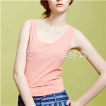 热销款简约百搭女士纯色莫代尔背心打底吊带柔软超弹女背心