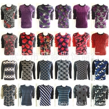 新款花型经典加厚双面不倒绒单件男士保暖内衣女士保暖内衣批发