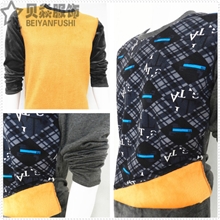 2013爆款黄金甲加厚保暖内衣双面绒黄金甲特厚保暖内衣批发