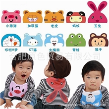 批发六层标准码宝宝吸汗巾/垫背巾/汗垫巾/婴儿隔汗巾可贴牌