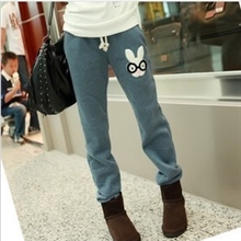 喜之孕韩版秋冬孕妇装批发托腹裤加厚孕妇裤子孕妇运动裤批发