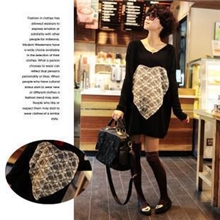 批发女孕妇装韩版秋冬装大码孕妇毛衣绒衫连衣裙上衣宽松毛衣裙