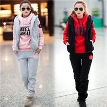 特价供应2013韩版时尚孕妇装秋冬新款带帽休闲孕妇套装卫衣三件套