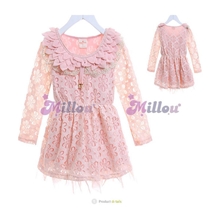 【美露】新款原单童裙女童可爱连衣裙公主裙清AX99002