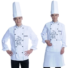 广州深圳东莞厂家批发定做防水防油酒店厨师工作服职业装