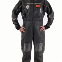 美式PU连体飞行服NORTHWING冬季防护服黑色E-FS006一件代发