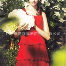 专业品牌批发深圳遇见2012夏装\真丝连衣裙、上衣、T恤分份批发