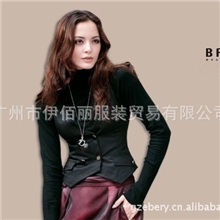 广州品牌女装百丝Baisi夏装职业修身连衣裙品牌折扣批发