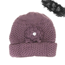 厂家秋冬加厚双层针织毛线帽子妈妈帽中老年人帽子女帽冬批发韩版