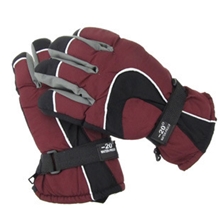 厂家直销男士冬季时尚保暖滑雪手套批发加厚加绒防风太空棉手套