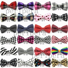 印花领结仿真丝领结蝴蝶结领花英伦风领结领带