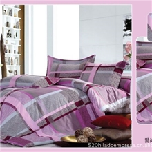 批发景之红韩版家纺爱尚格调钻石绒床上用品经典印花四件套