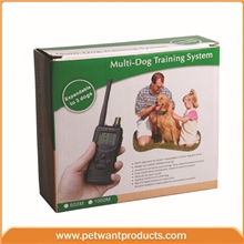 1000米遥控式宠物训练器止吠器电击震动支持3只狗