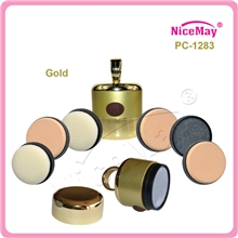 深圳厂家批发电动粉扑器振动粉扑器配件五个粉扑1283