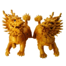 【艺品福人】厂家批发招财镇宅麒麟摆件辟邪家居树脂工艺品