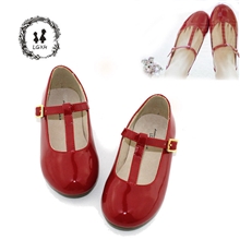 无需韩国代购全真皮内里韩版女童丁字公主女童单鞋皮鞋n1225