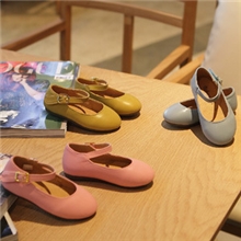 无需韩国代购全真皮内里韩版小清新文艺范儿童公主单鞋皮鞋女