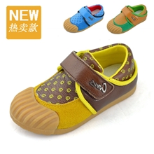 2013秋季新款童鞋批发一件代发真皮牛皮包头软底运动童单鞋秋鞋