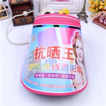 现货批发帽子99.9%防紫外线帽子遮阳空顶帽防晒王太阳帽男女