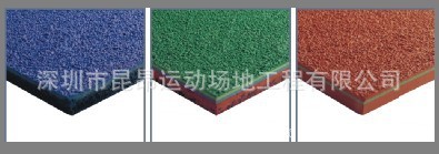 供应优质低碳环保的13mm厚混合型塑胶跑道工程【塑胶运动场】