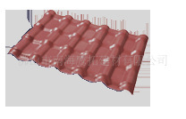 供应UPVC屋面瓦产品信息屋面瓦生产商屋面瓦图